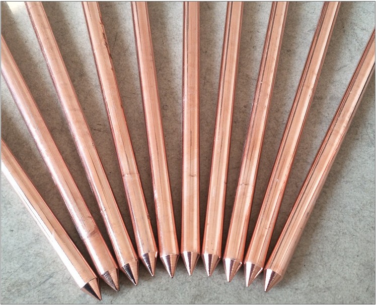 陕西常用的铜包钢接地棒长度是2500mm